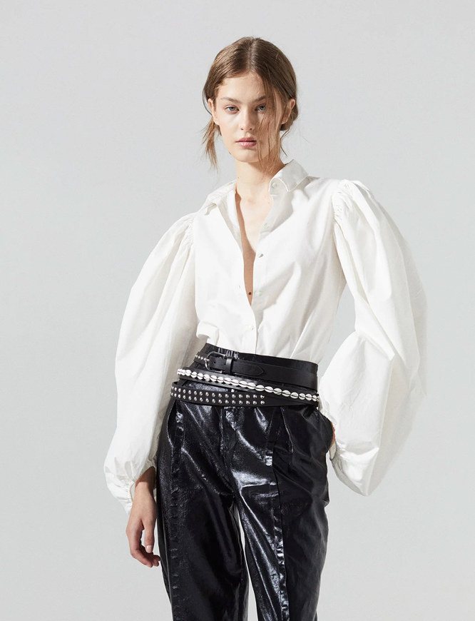 Samba Poplin Top