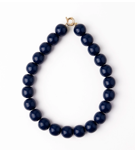 Iris Resin Bead Necklace