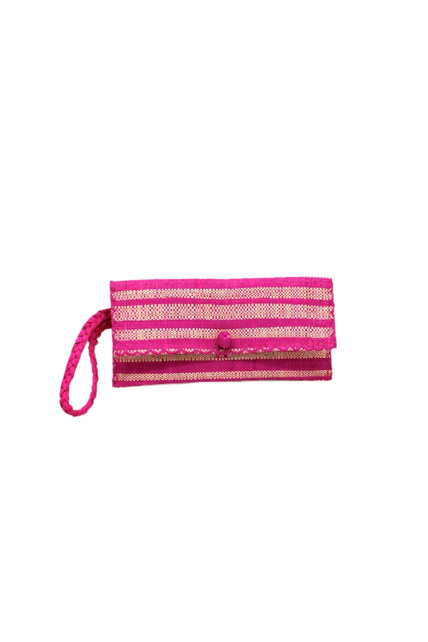 ChiChi Straw Envelope Clutch