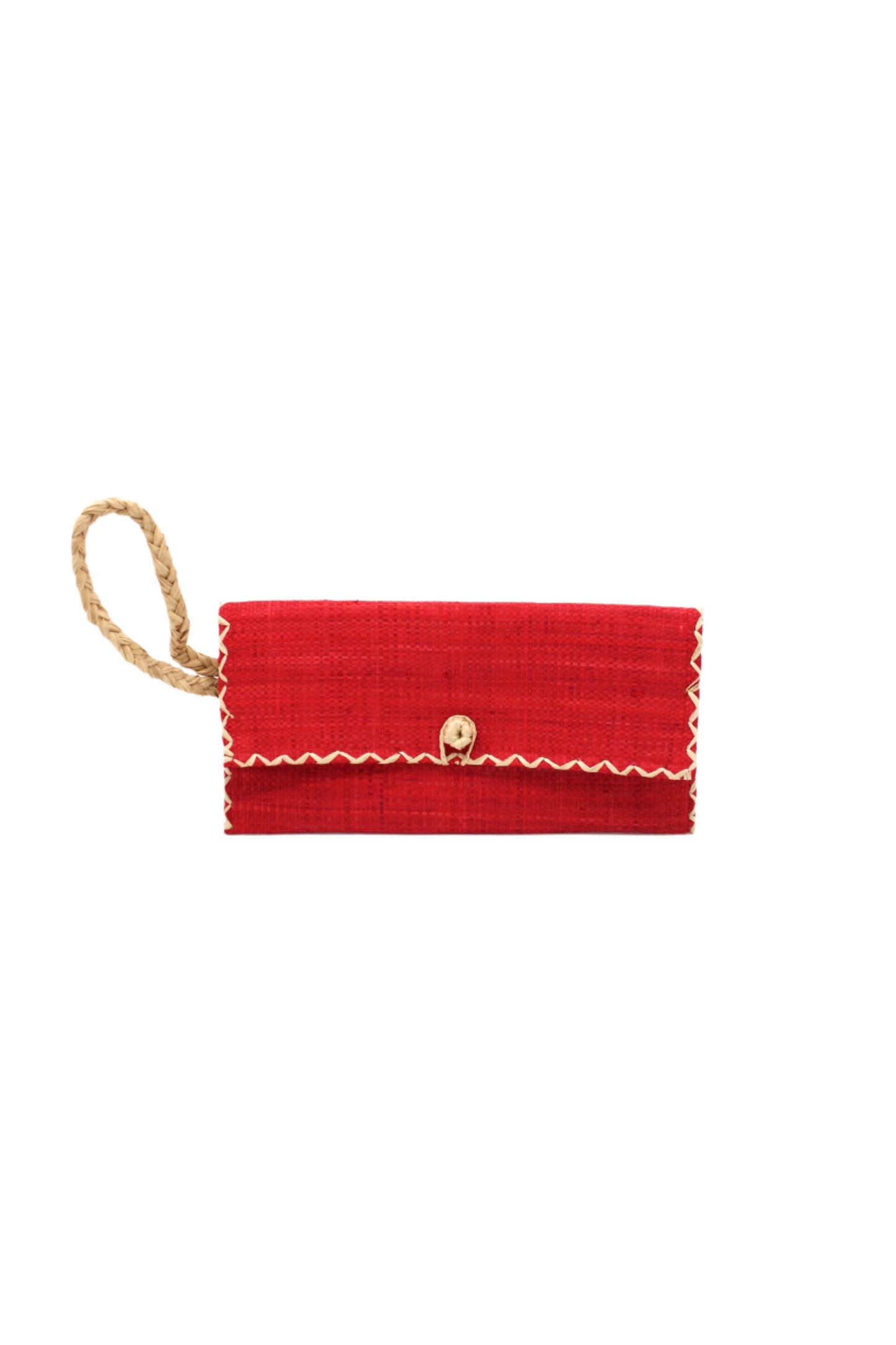 ChiChi Straw Envelope Clutch