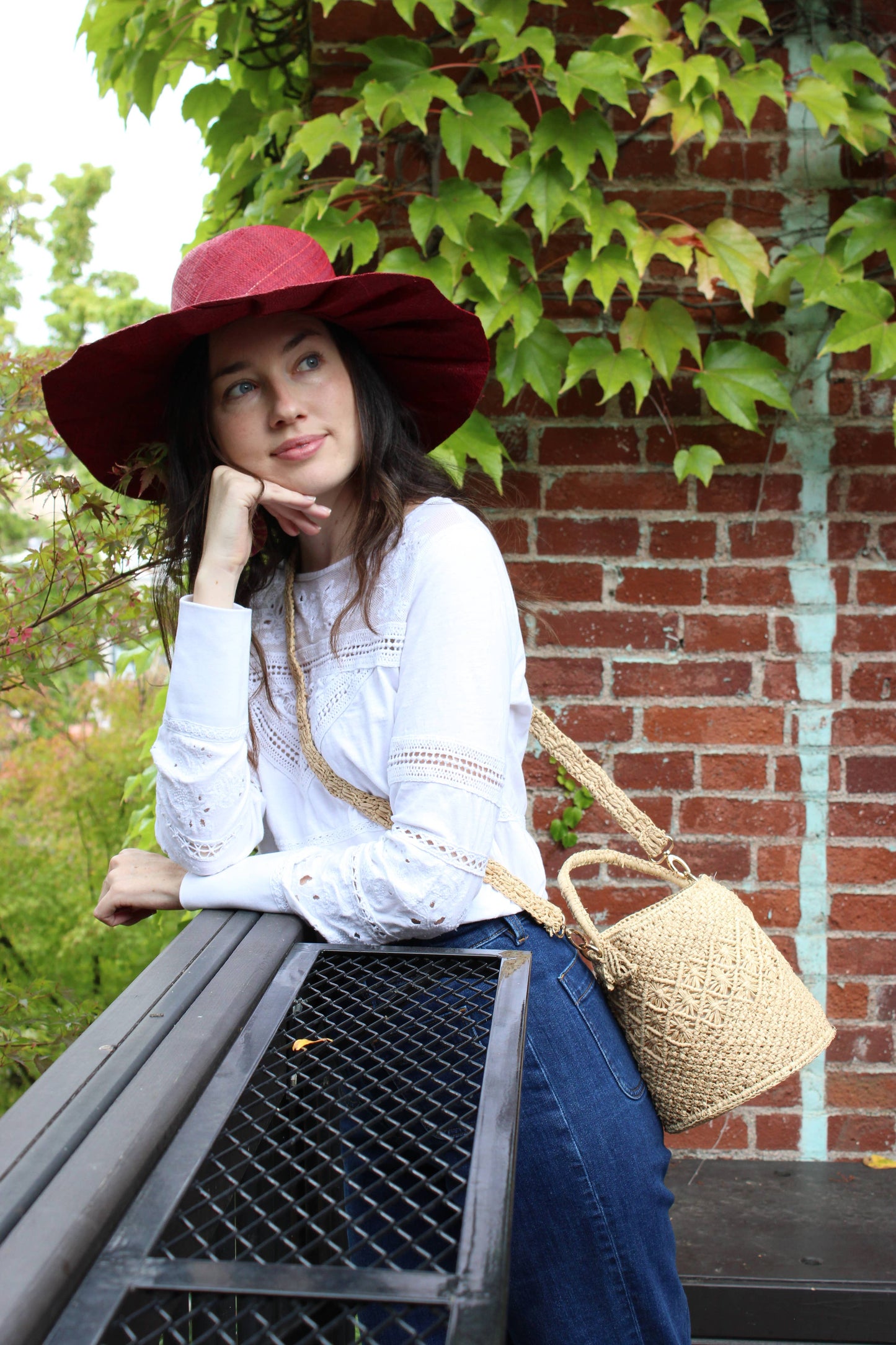 Paloma Macrame Crossbody Bag