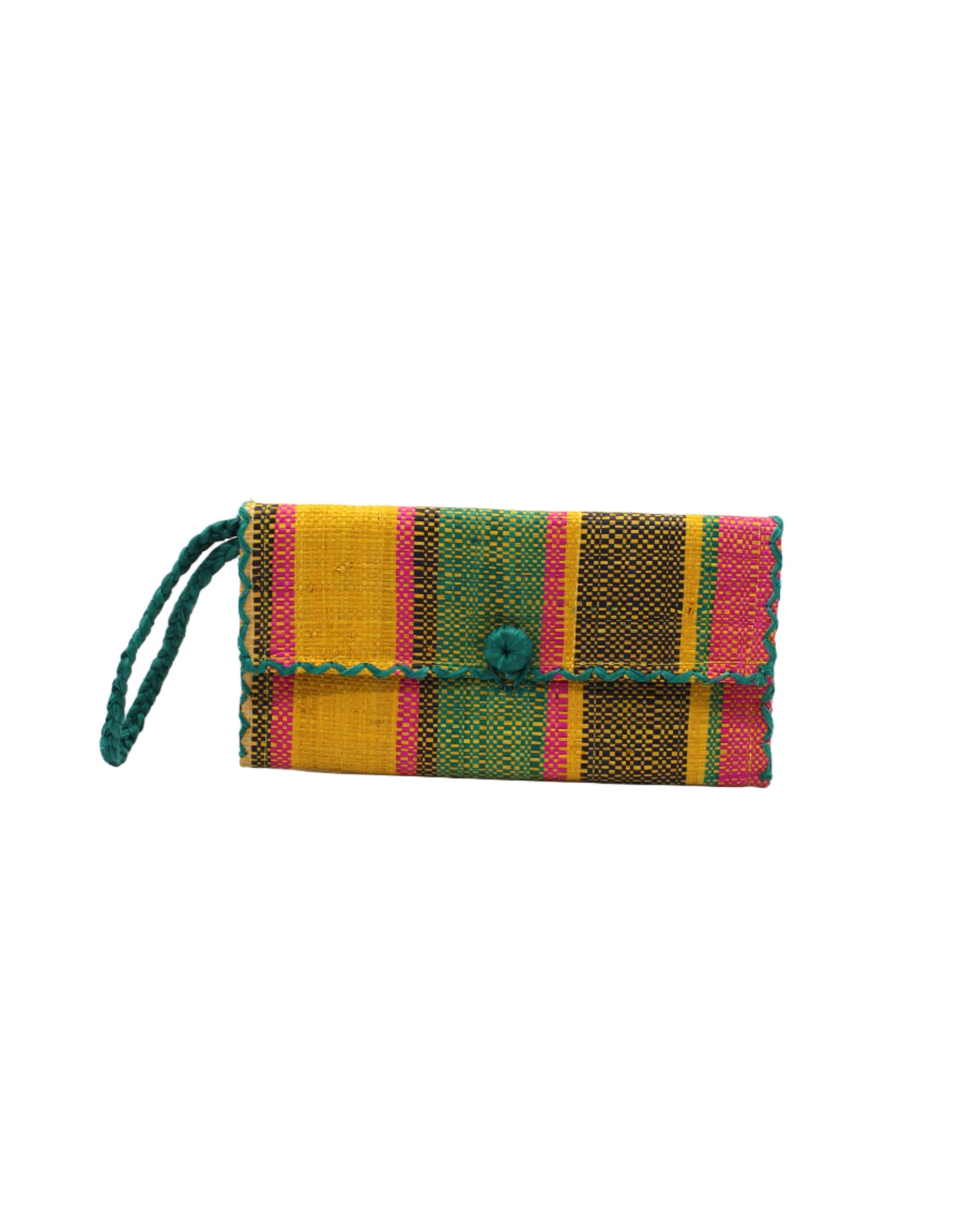 ChiChi Straw Envelope Clutch