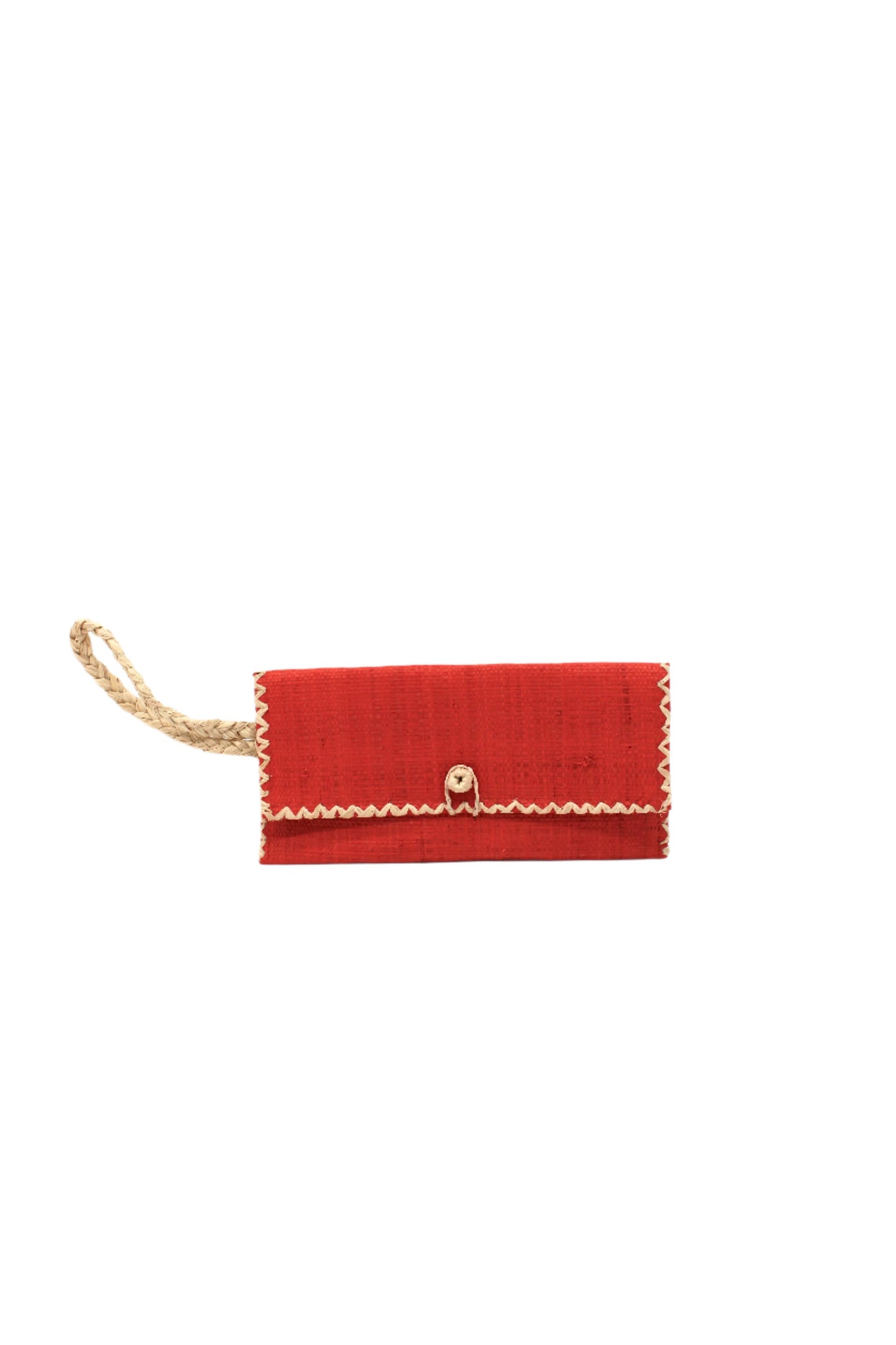 ChiChi Straw Envelope Clutch