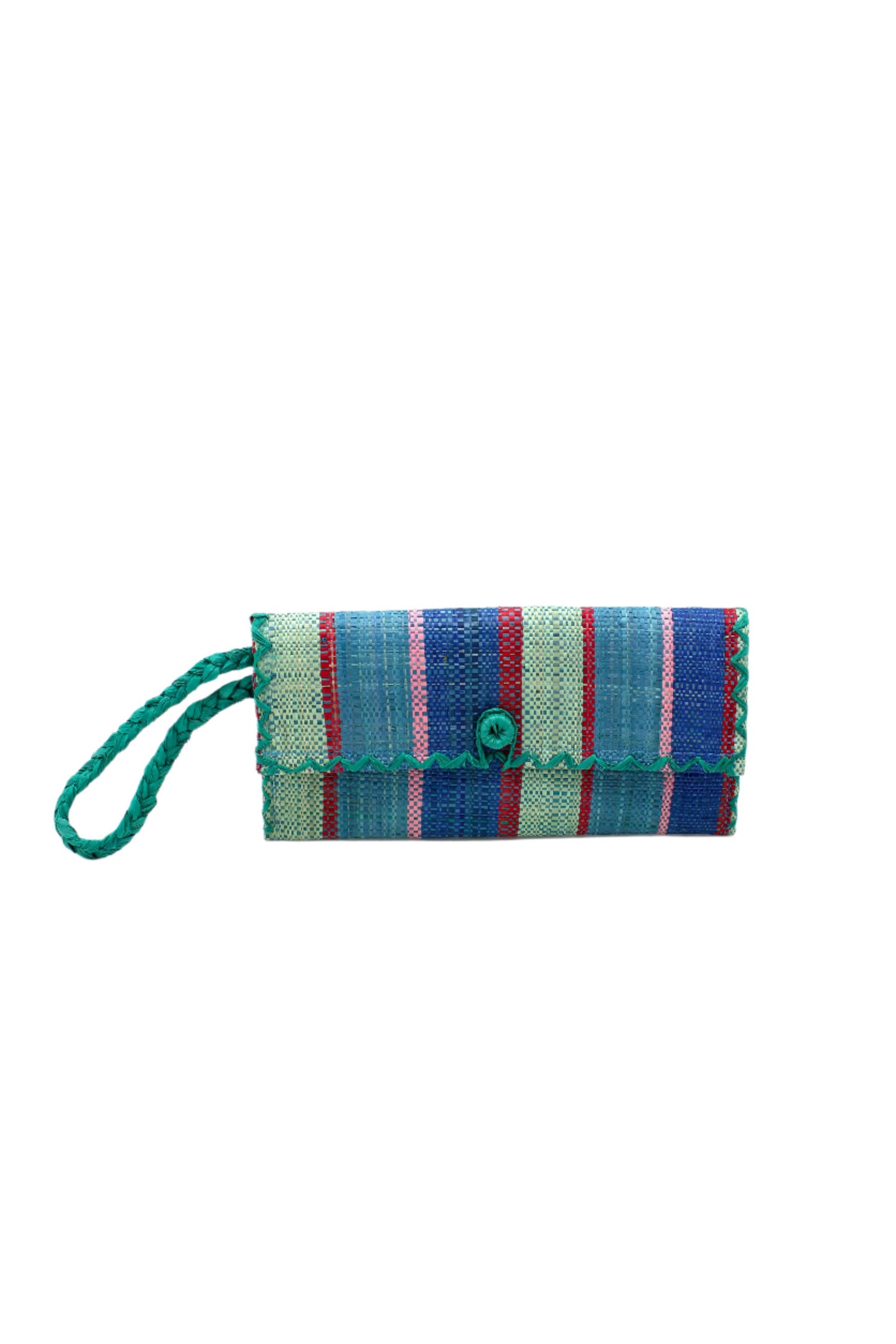 ChiChi Straw Envelope Clutch