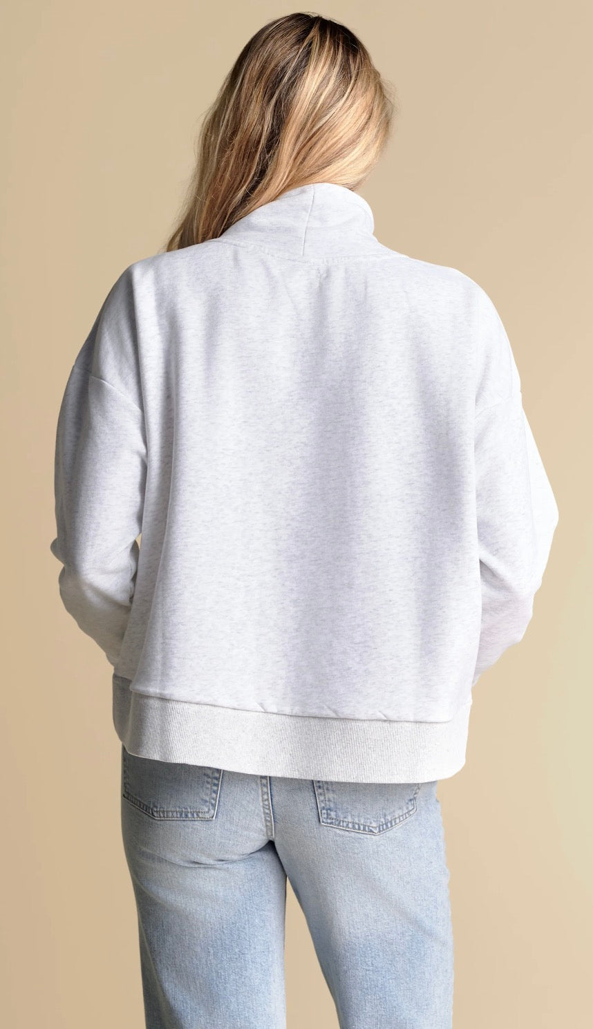 Collegiate Mockneck Pullover