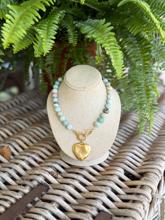 Rachel Heart Necklace