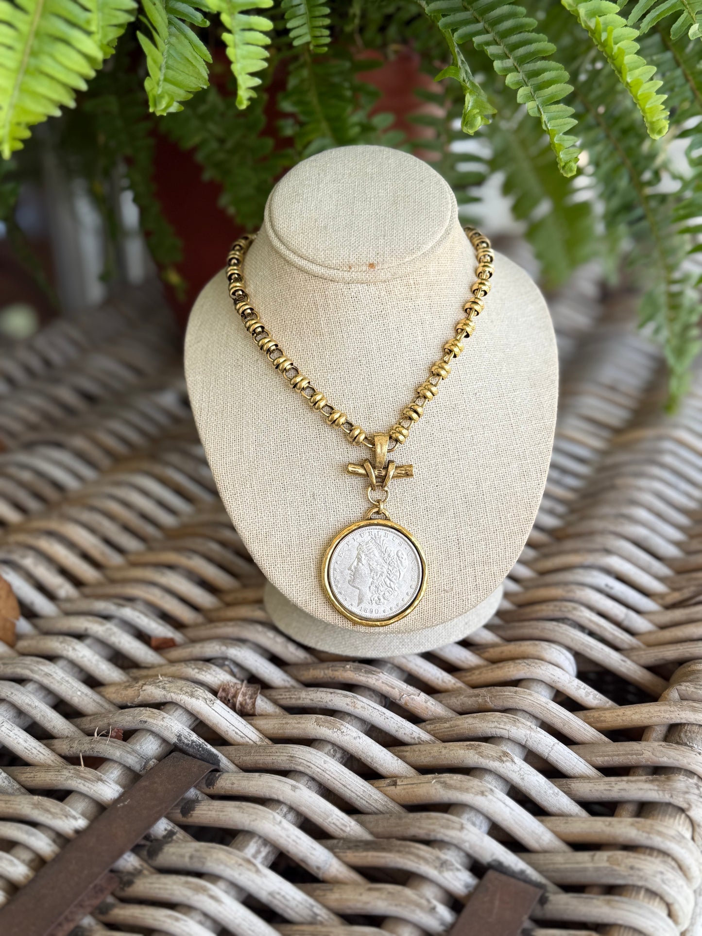 Riley Coin Necklace