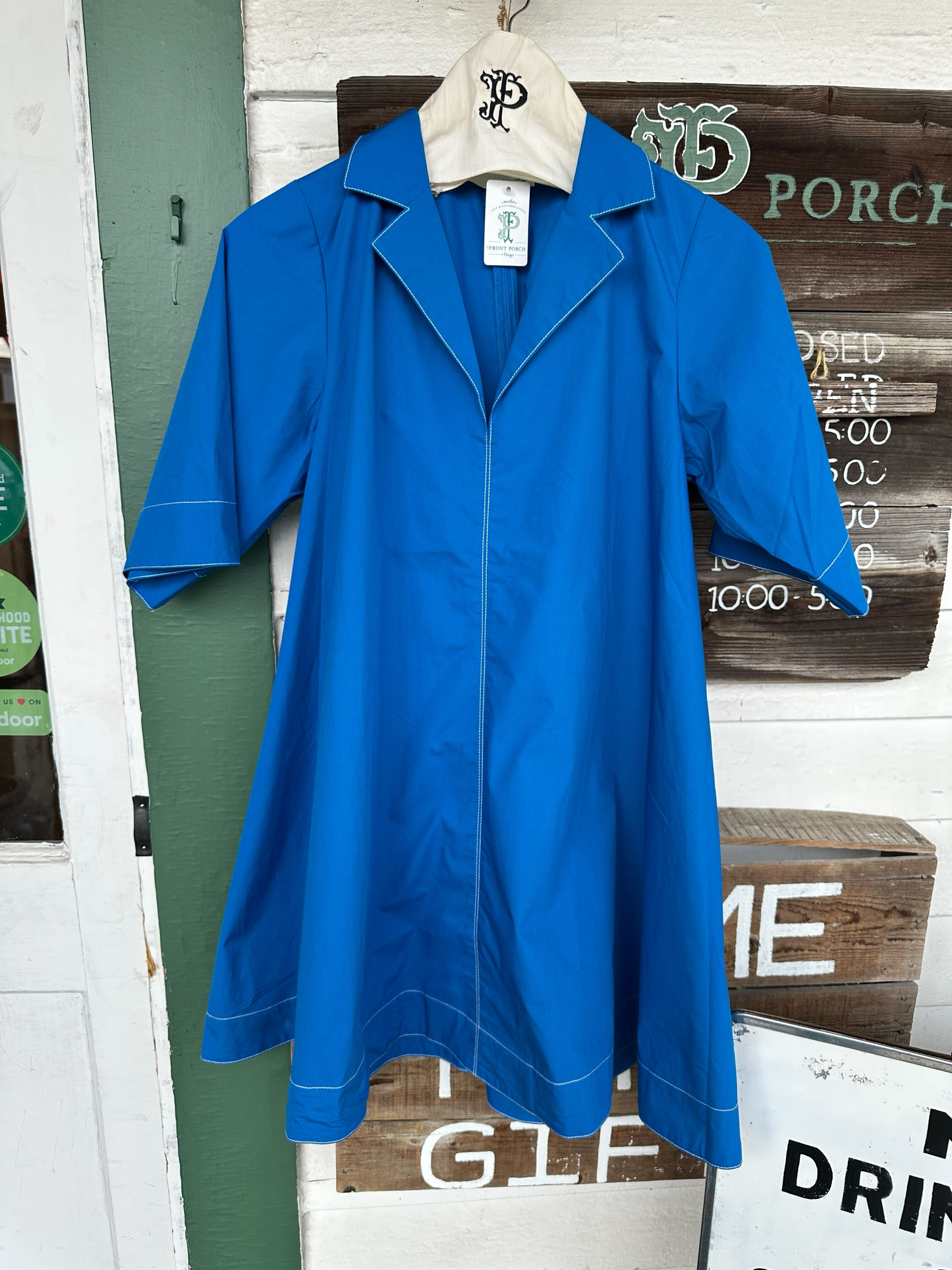 Piping Detail Dress