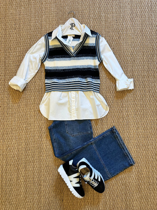 Vest with Shirt