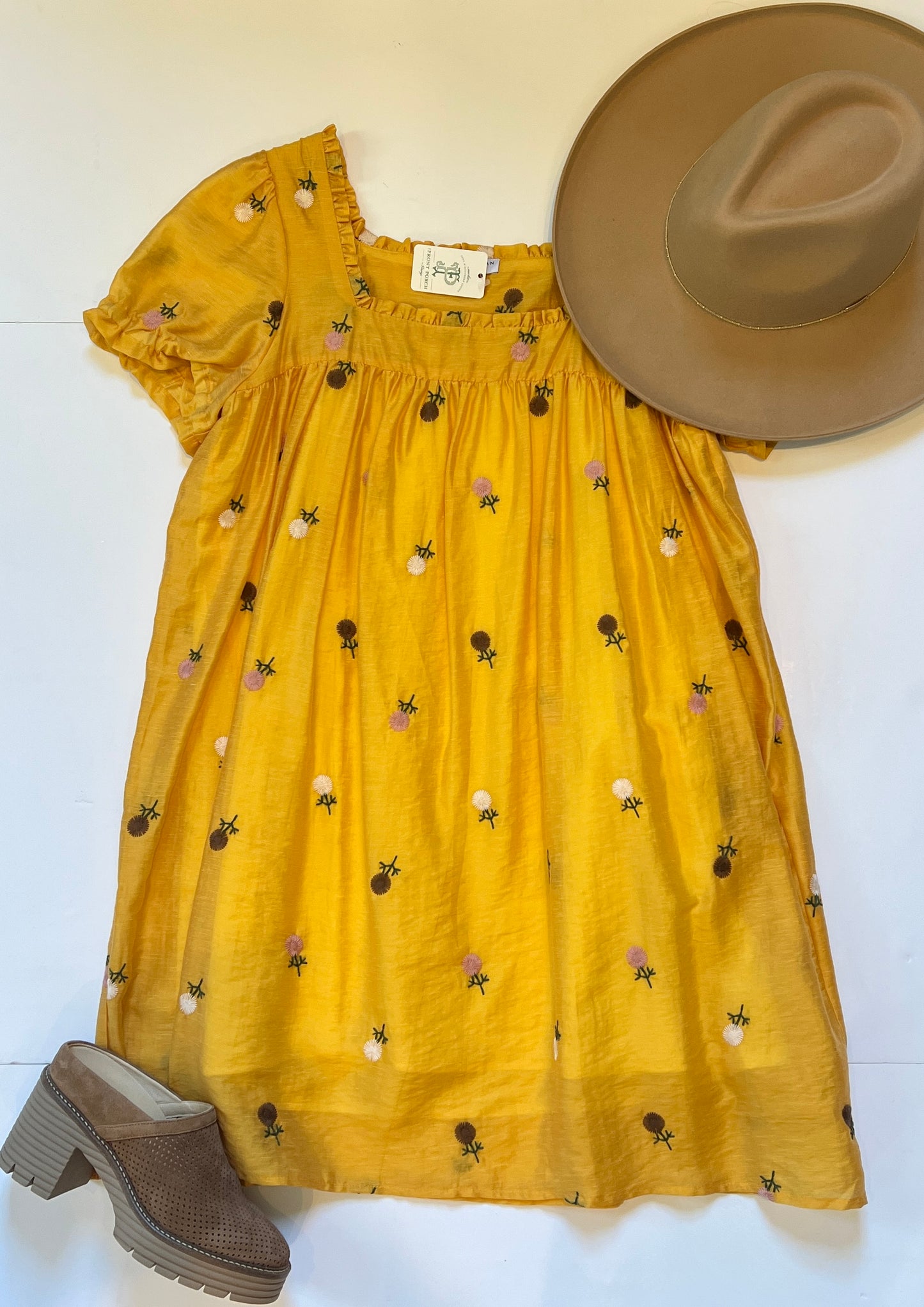 Emory Dress Yellow