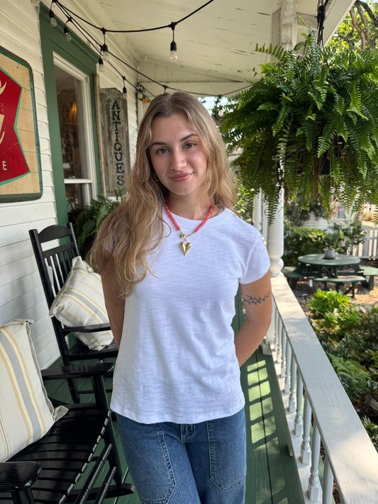 Country Club Tee White