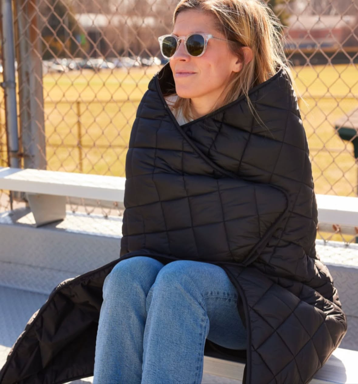 Stadium Puffer Blanket