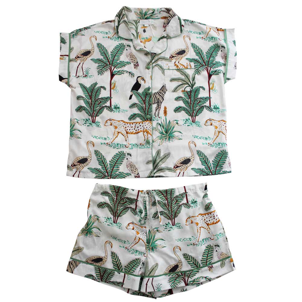 Short Sleeve Pajama Set