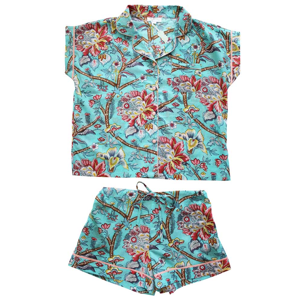 Short Sleeve Pajama Set