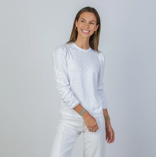 Elle Ruched Sleeve Top