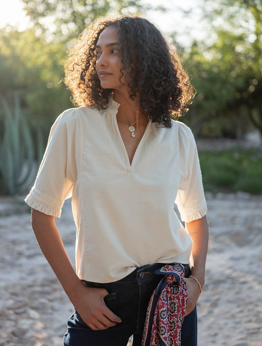 Sweet Clementine V-Neck