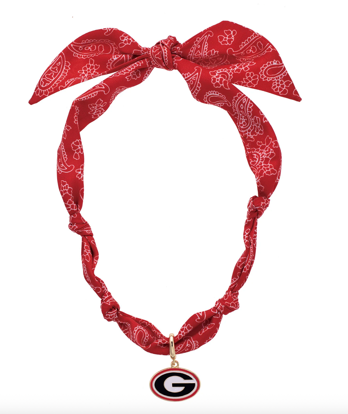 Collegiate Scarf Necklace