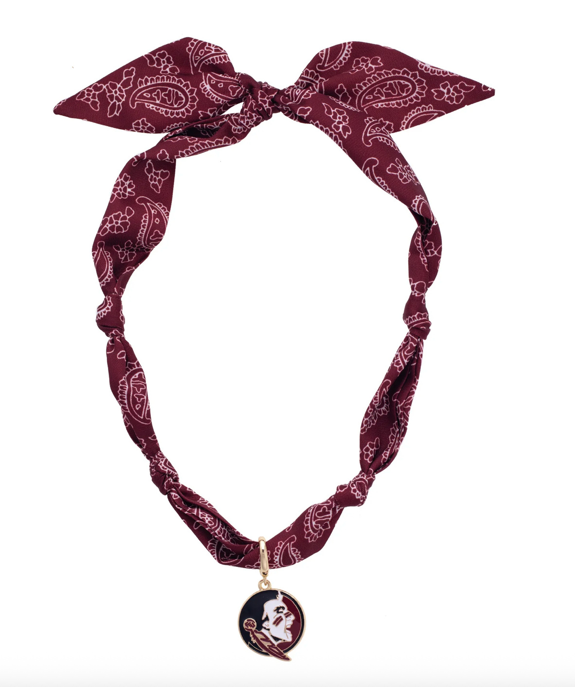 Collegiate Scarf Necklace