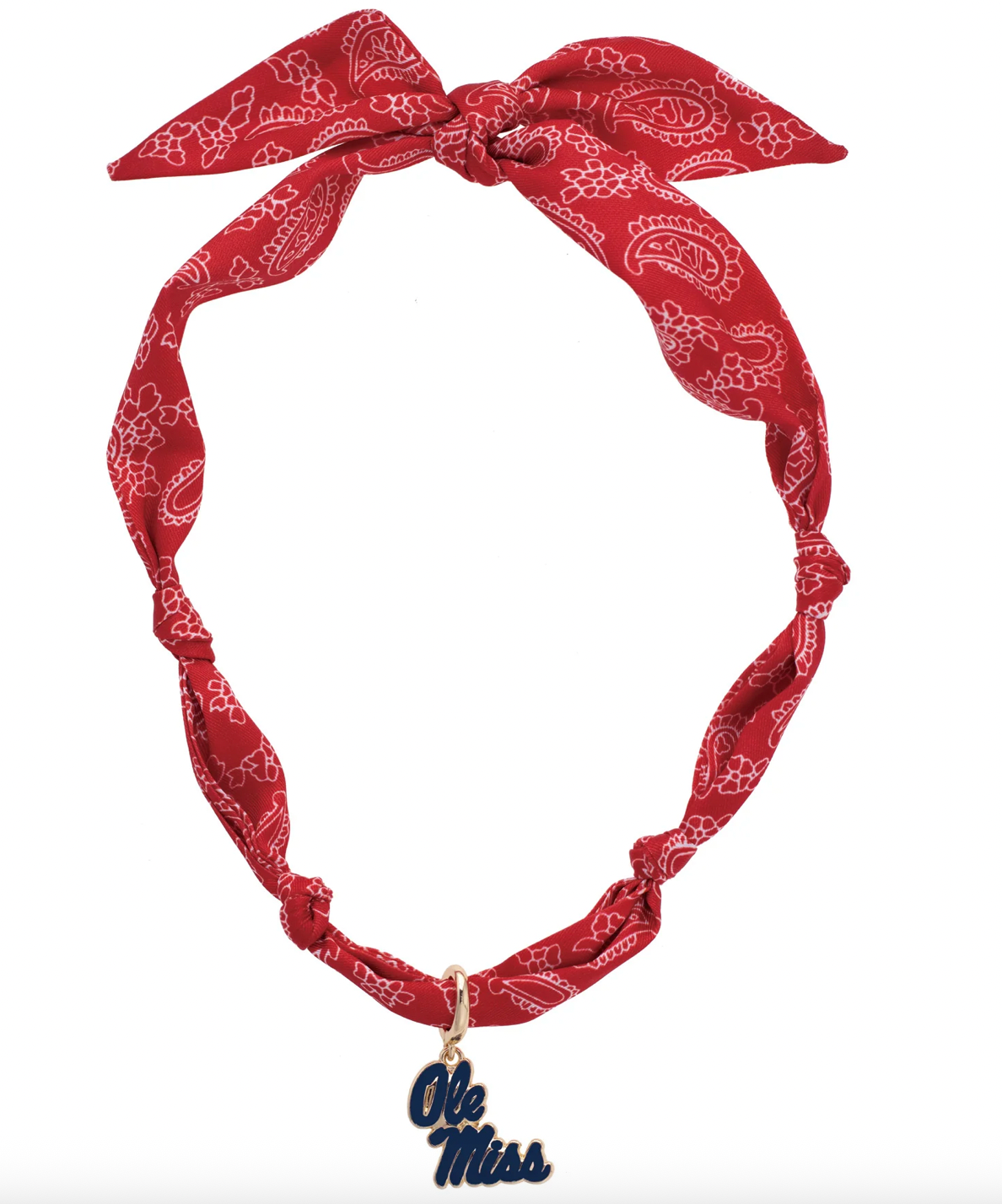 Collegiate Scarf Necklace