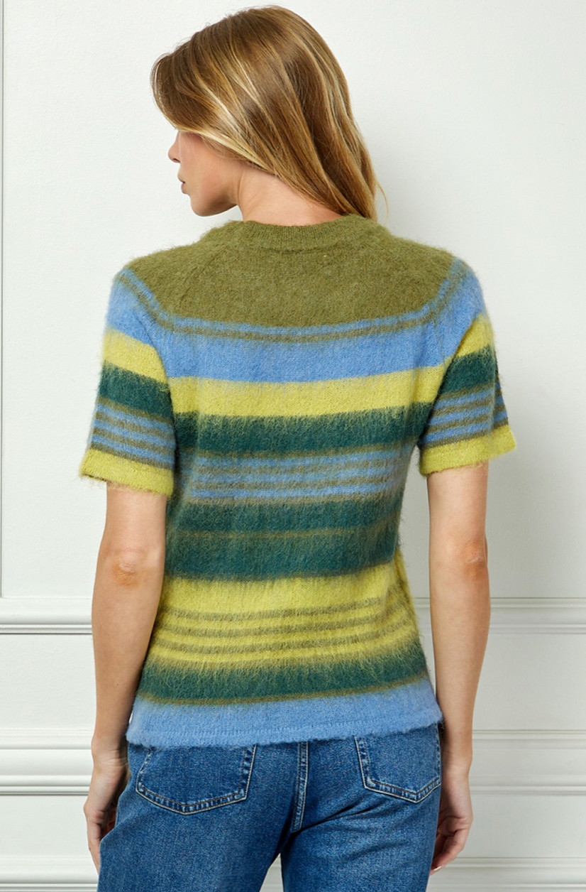 Striped Sweater Top