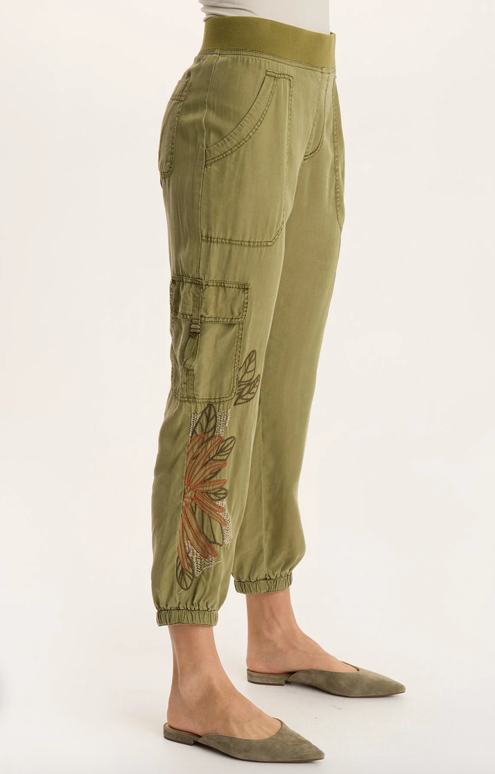 Embroidered Jogger