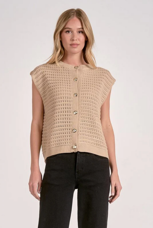 Vest with Buttons