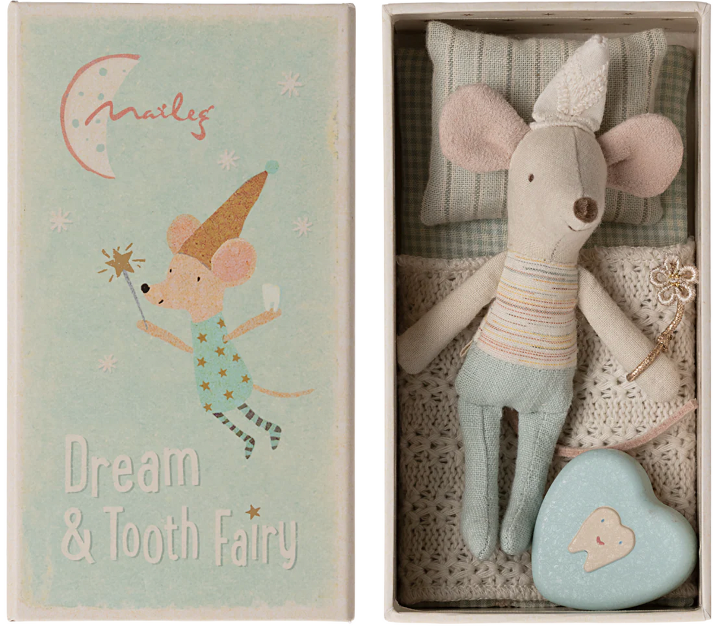 Tooth Fairy Mouse in Matchbox