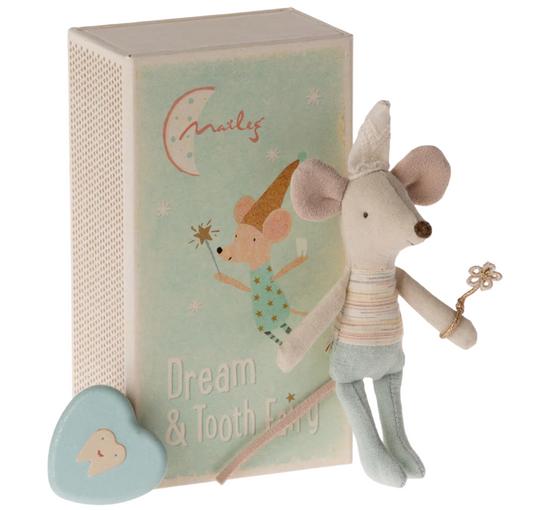 Tooth Fairy Mouse in Matchbox