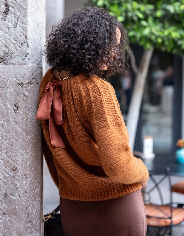 Noelle Ribbon Sweater