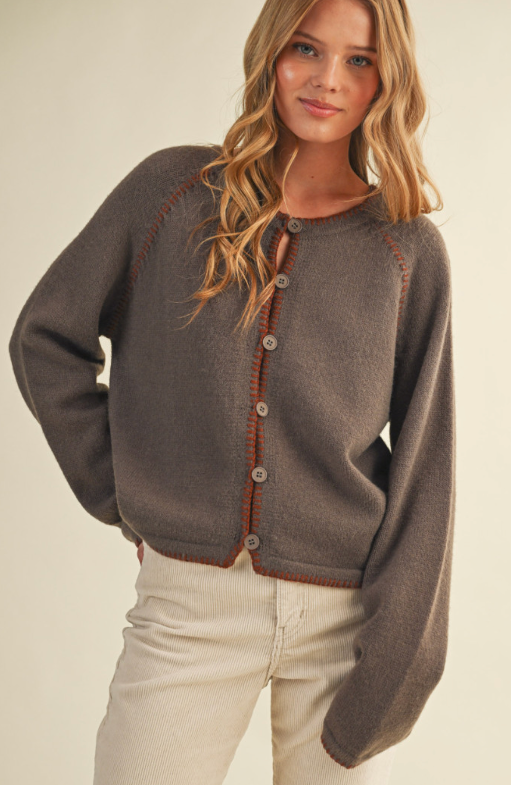 Button Down Cardigan