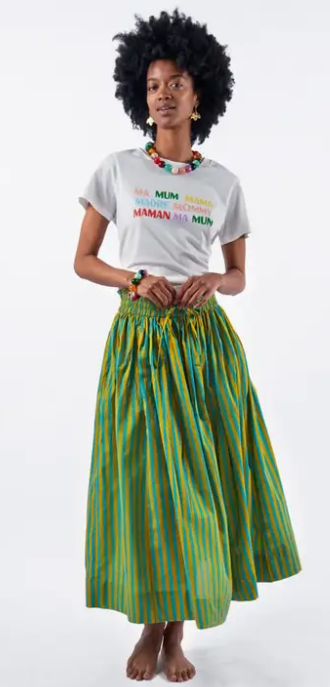 Keaton Stripe Skirt