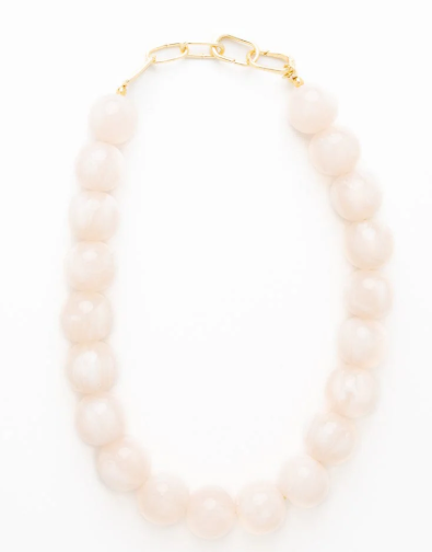 Iris Resin Bead Necklace