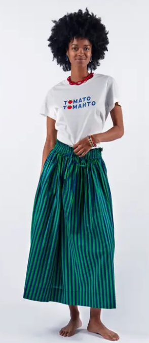 Keaton Stripe Skirt