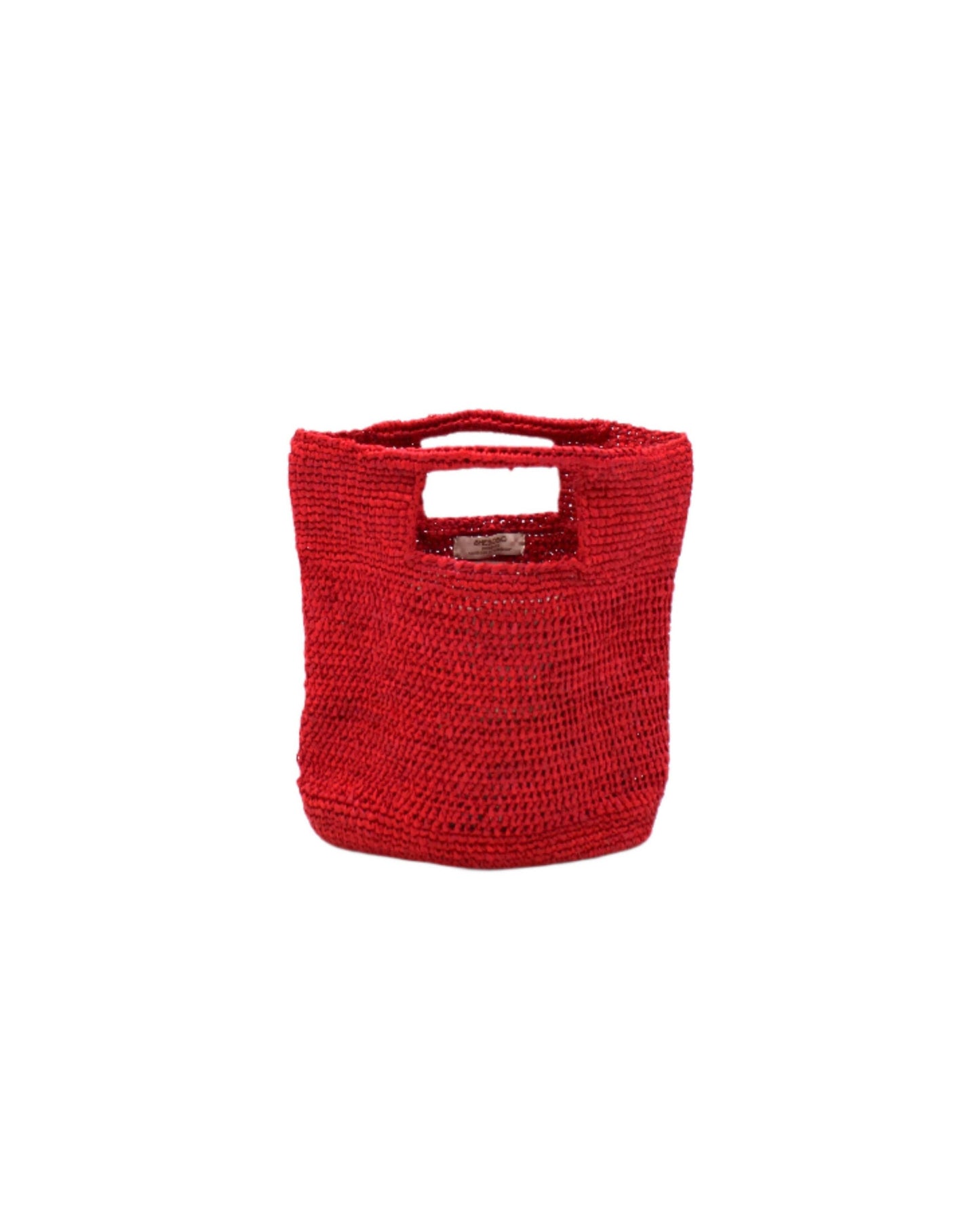 Crochet Petite Straw Basket