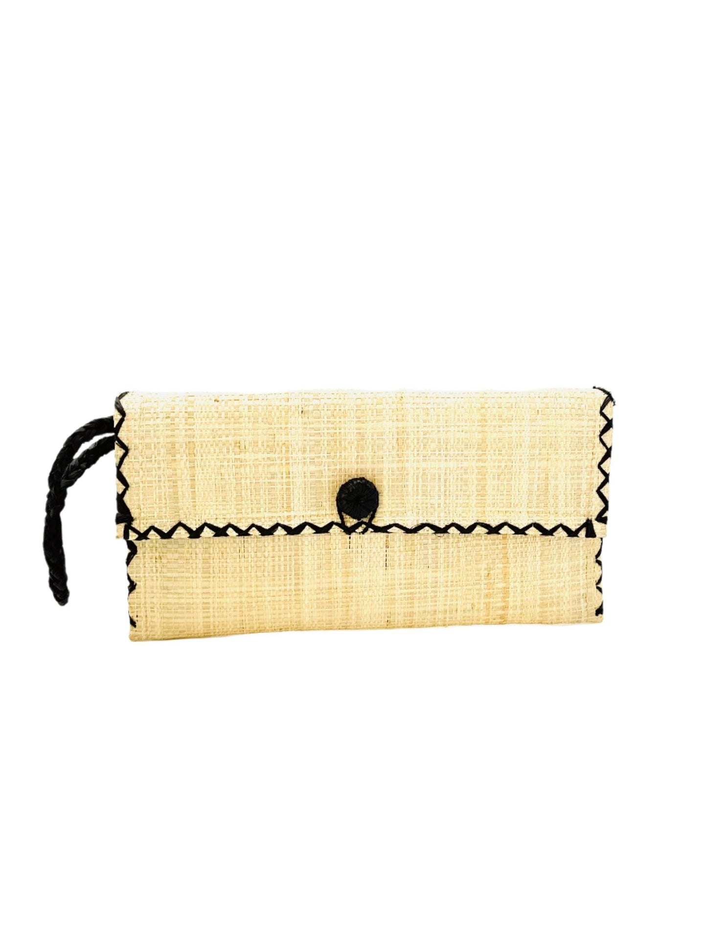 ChiChi Straw Envelope Clutch