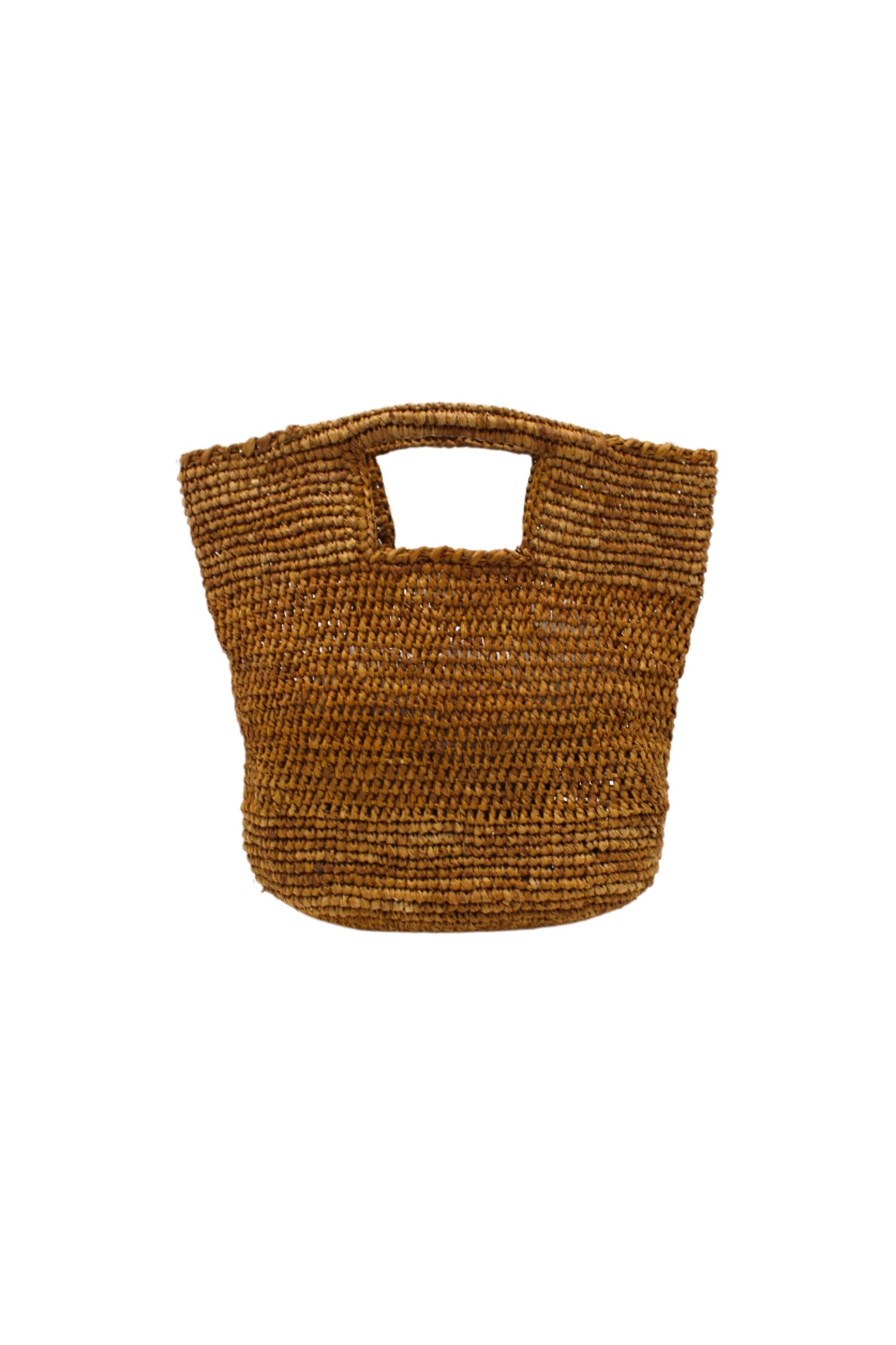 Crochet Petite Straw Basket