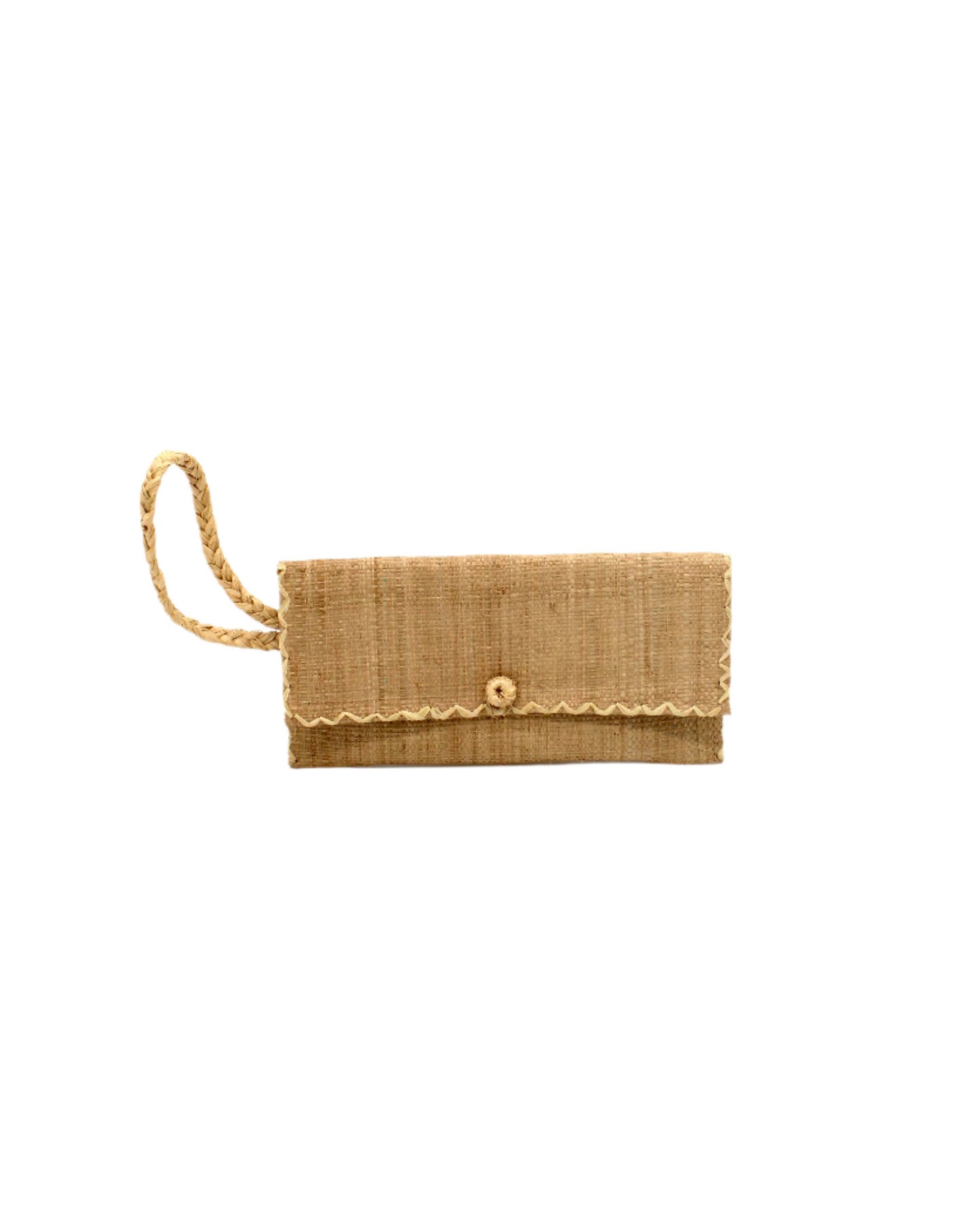 ChiChi Straw Envelope Clutch