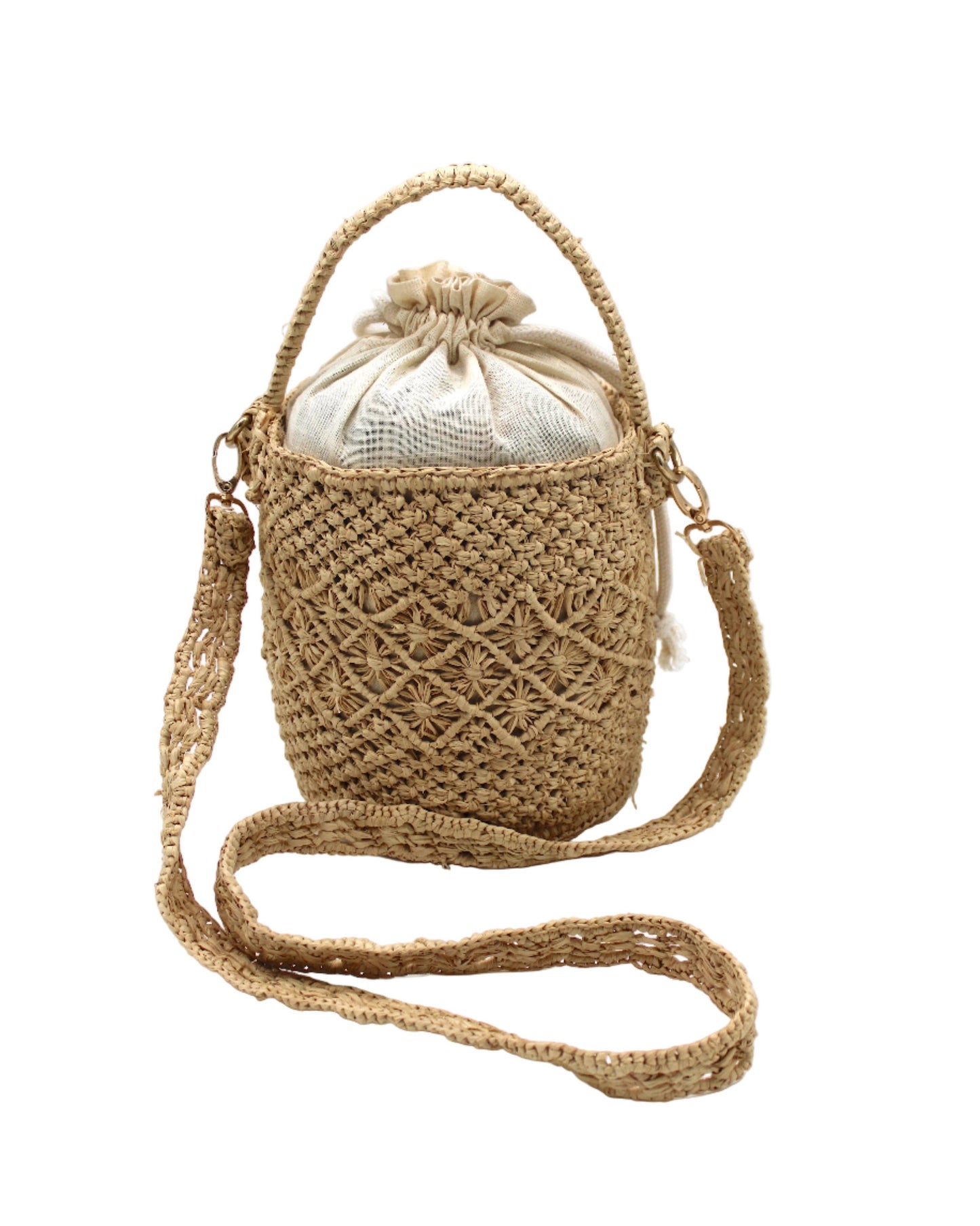 Paloma Macrame Crossbody Bag