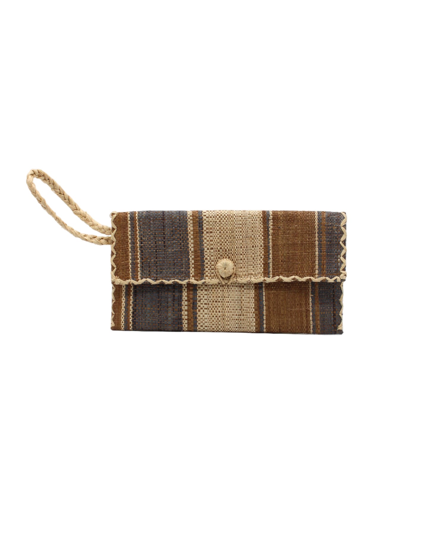 ChiChi Straw Envelope Clutch