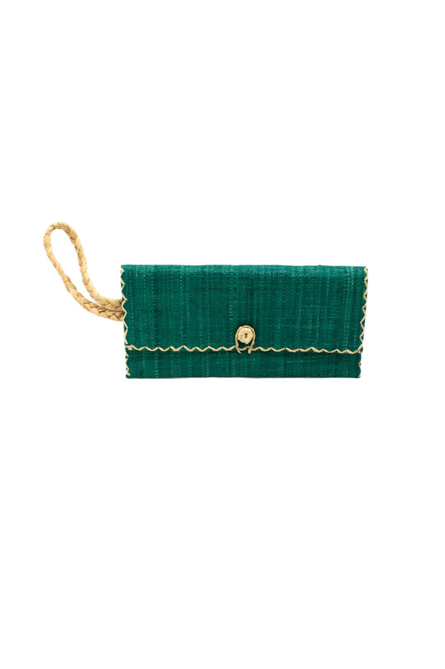 ChiChi Straw Envelope Clutch