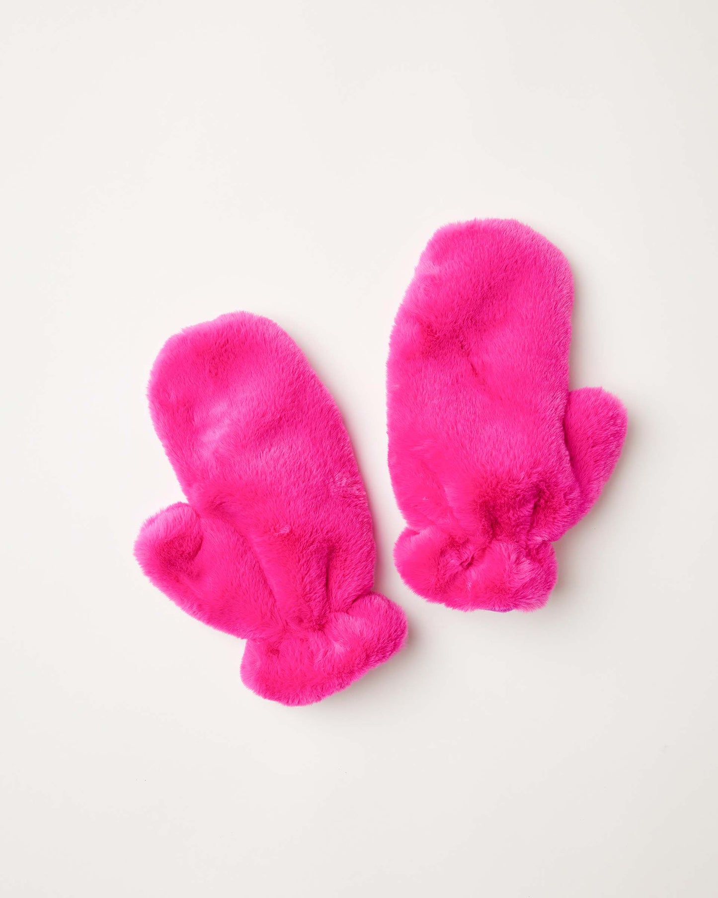 Cozy Cabin Fur Mittens